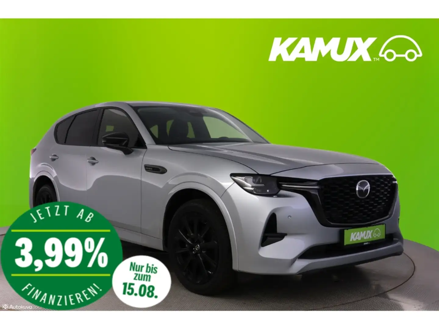 Mazda CX-60 3.3SKYACTIV-D Aut.Homura+LED+NAVI+PANO+SHZ Stříbrná - 1