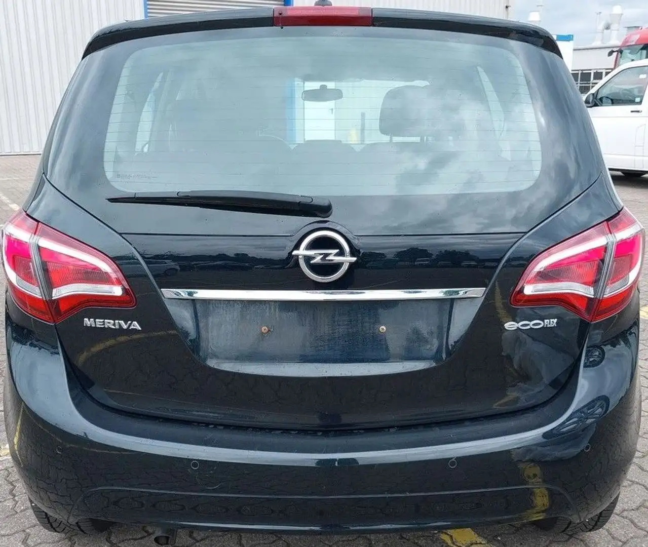 Opel Meriva B 1,4i Turbo Klima SHZ Tempo LMF+W-Reifen Zwart - 2