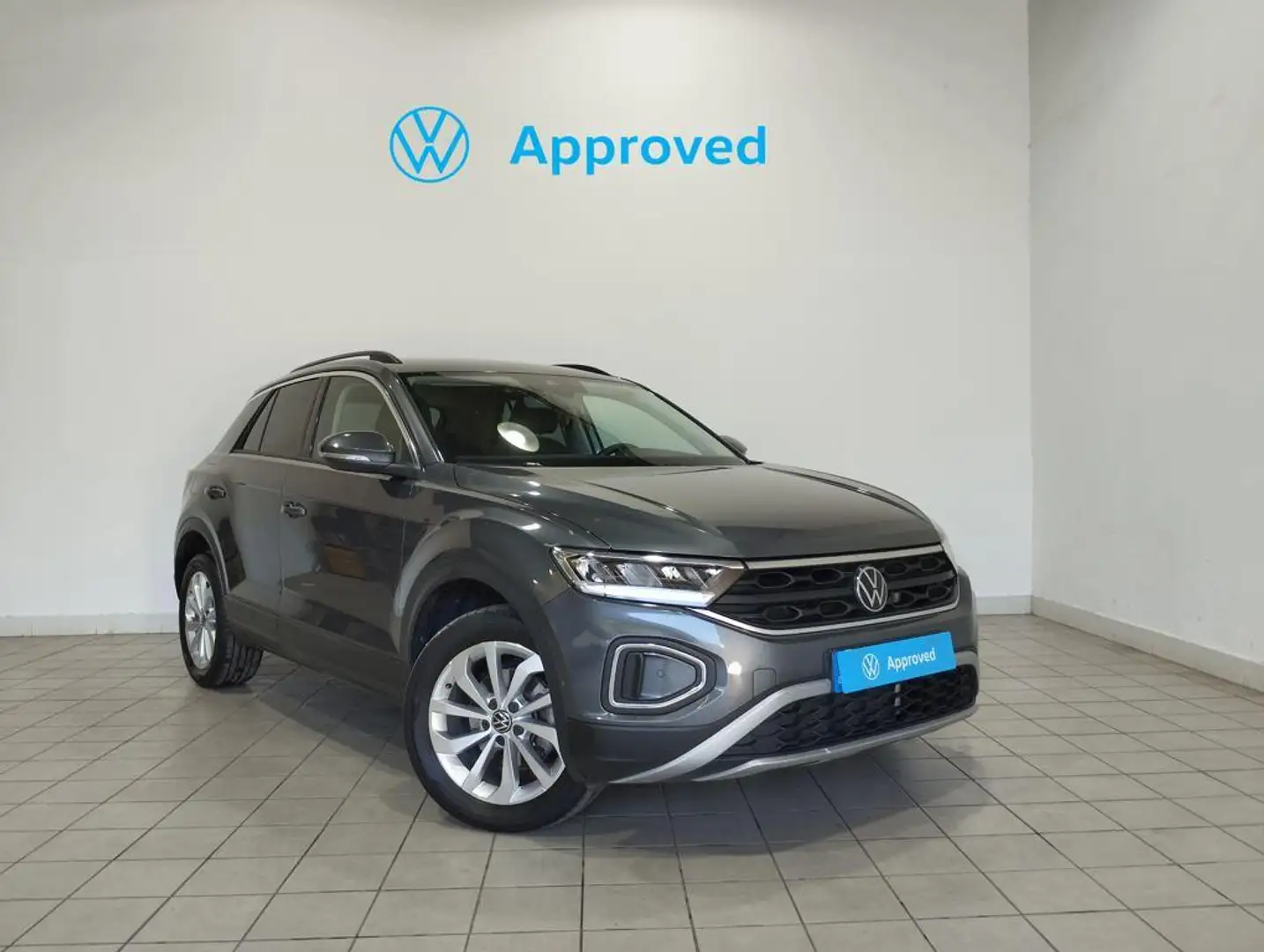 Volkswagen T-Roc 1.0 TSI Dark 81kW Gris - 1