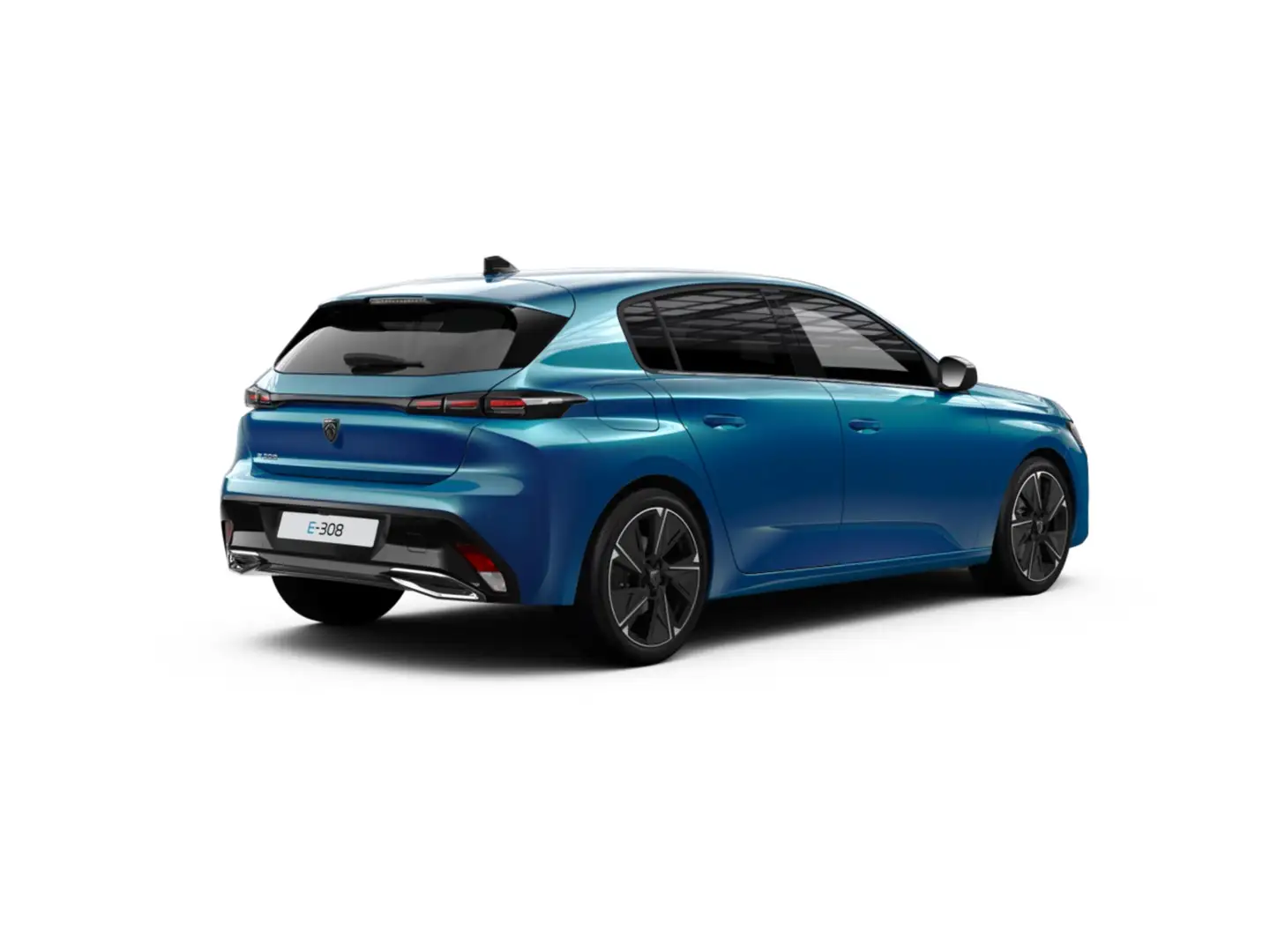 Peugeot 308 e-308 Allure | 8 jaar fabrieksgarantie of 160.000 Blauw - 2