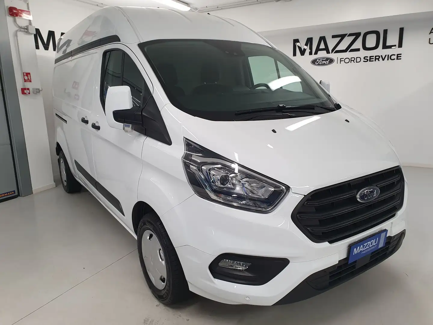 Ford Transit Custom 300 2.0 EcoBlue 130 L2H2 Furgone Weiß - 1