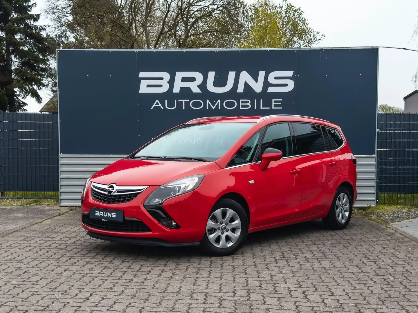 Opel Zafira C 1.4 Turbo Tourer Cosmo Automatik 5-Sitz Rot - 1