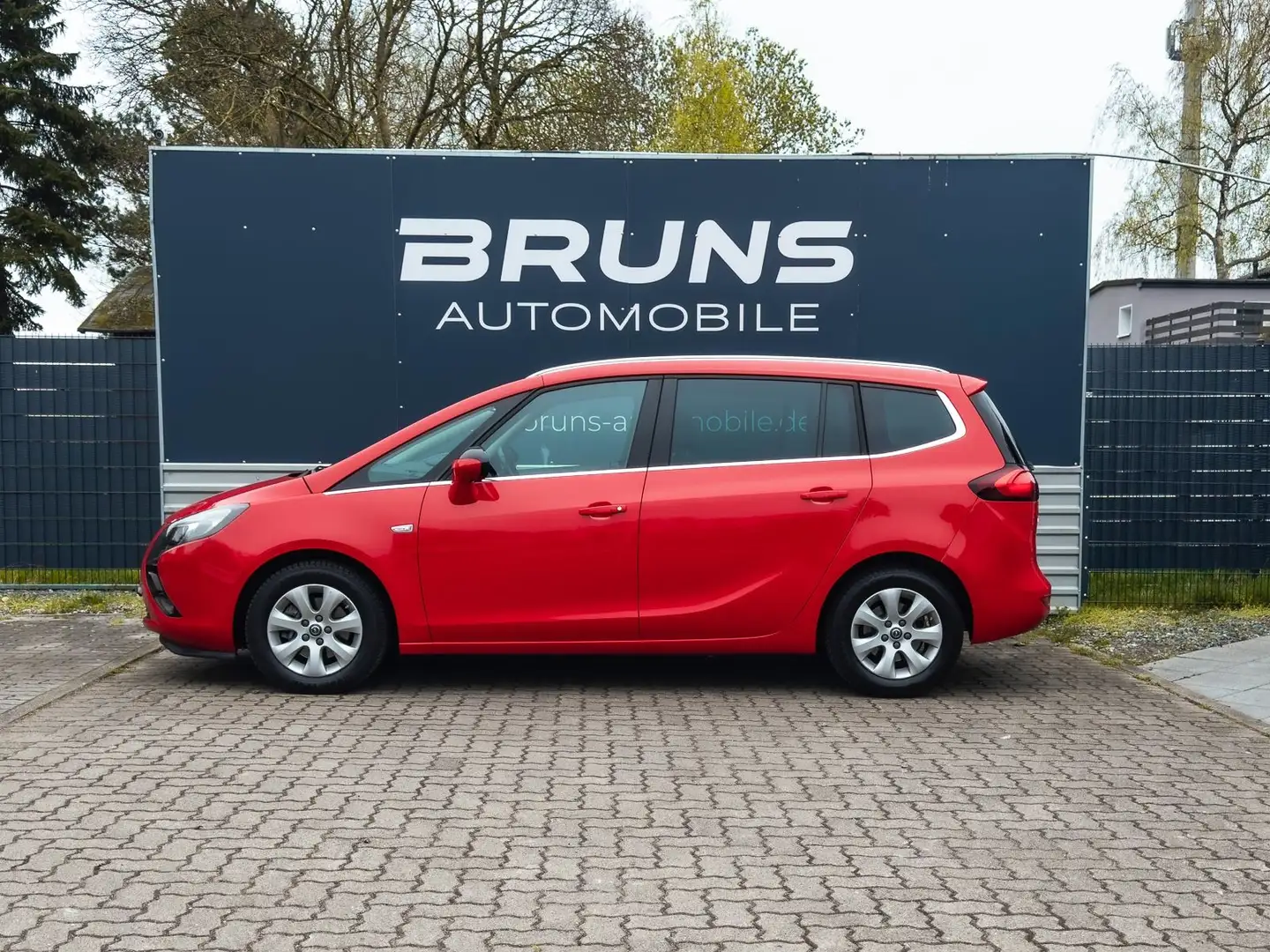 Opel Zafira C 1.4 Turbo Tourer Cosmo Automatik 5-Sitz Rot - 2