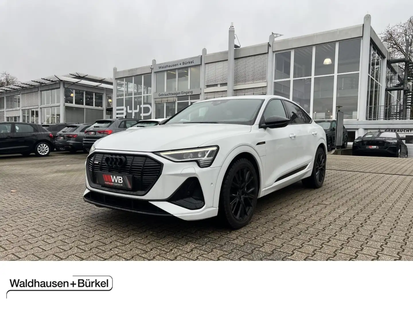 Audi e-tron Sportback 50 quattro S-Line Klima Navi Blanc - 1