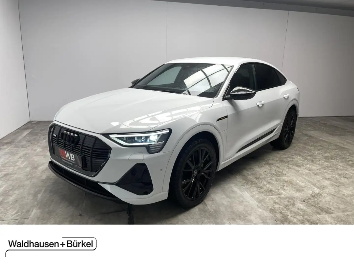 Audi e-tron Sportback 50 quattro S-Line Klima Navi Alb - 1