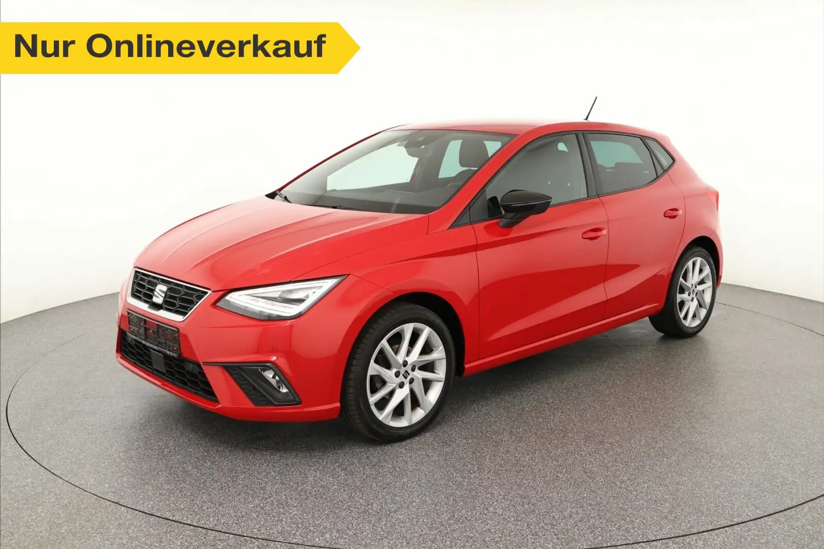 SEAT Ibiza Ibiza 1.0 TGI FR (EURO 6d) LED+NAVI+SHZ+PDC+TEMP Rot - 1