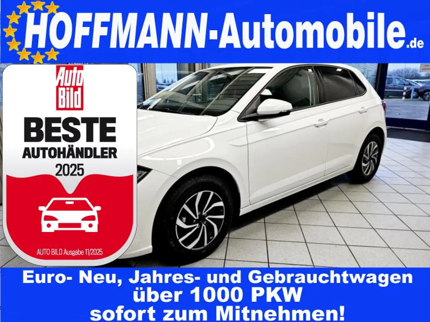 Volkswagen Polo Life SHZ,Kamera,Klima,App-Connect,Alu,LED Beyaz - 1