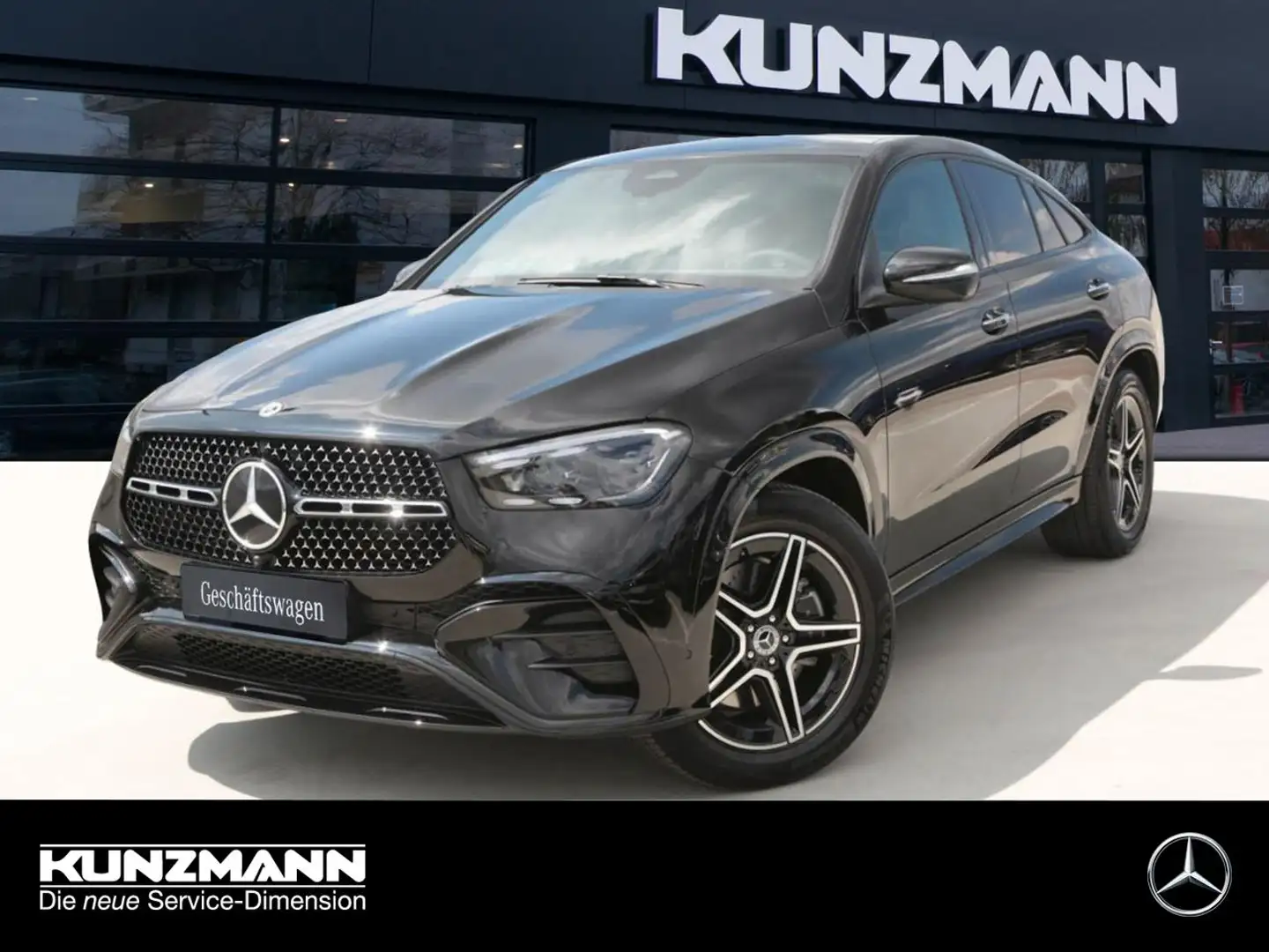 Mercedes-Benz GLE 300 d 4MATIC Coupé AMG Night Panorama AHK Czarny - 1