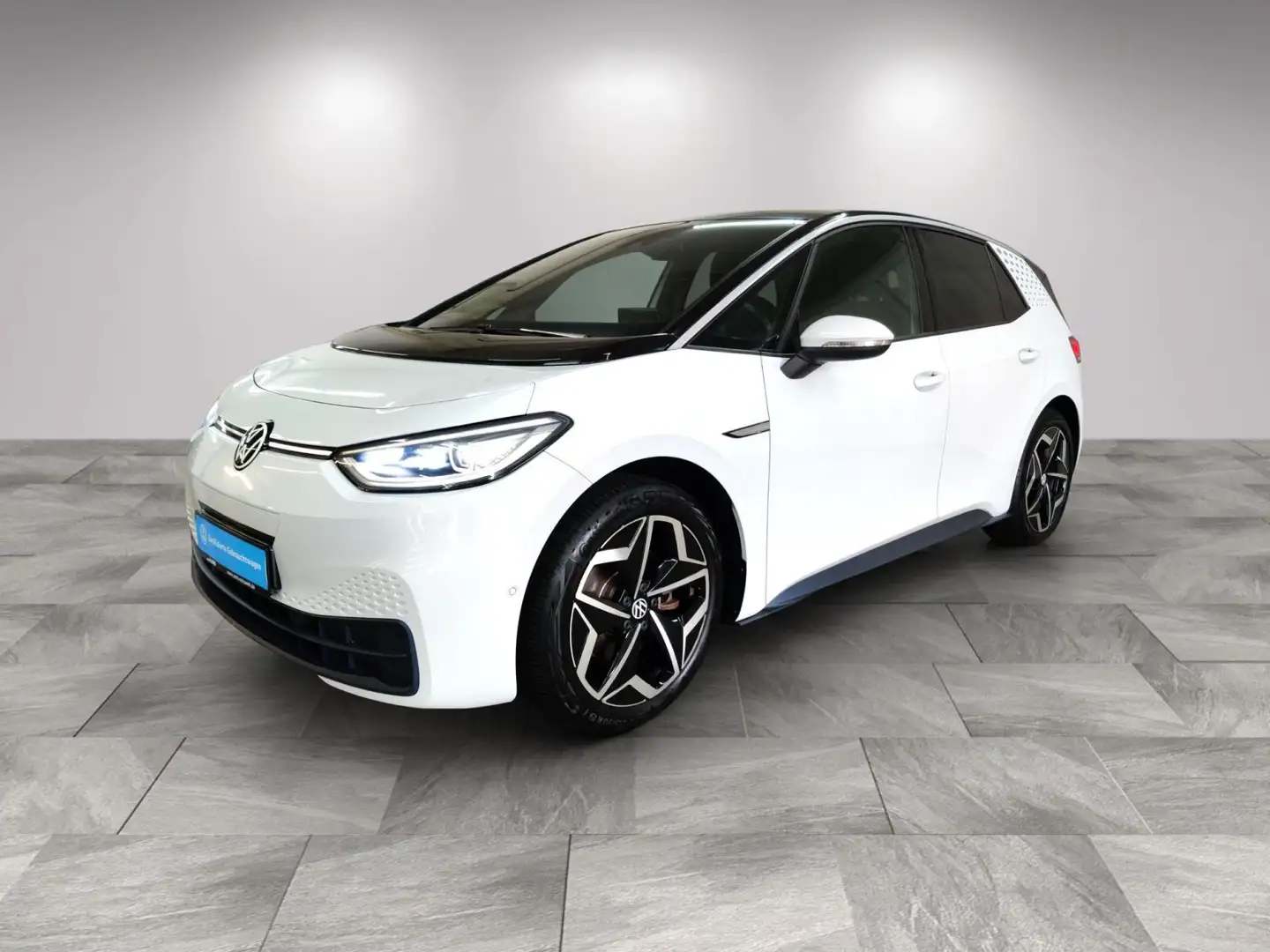 Volkswagen ID.3 Pure Matrix/ACC/Navi/Sitzhzg/RFK/Alu19 Weiß - 2