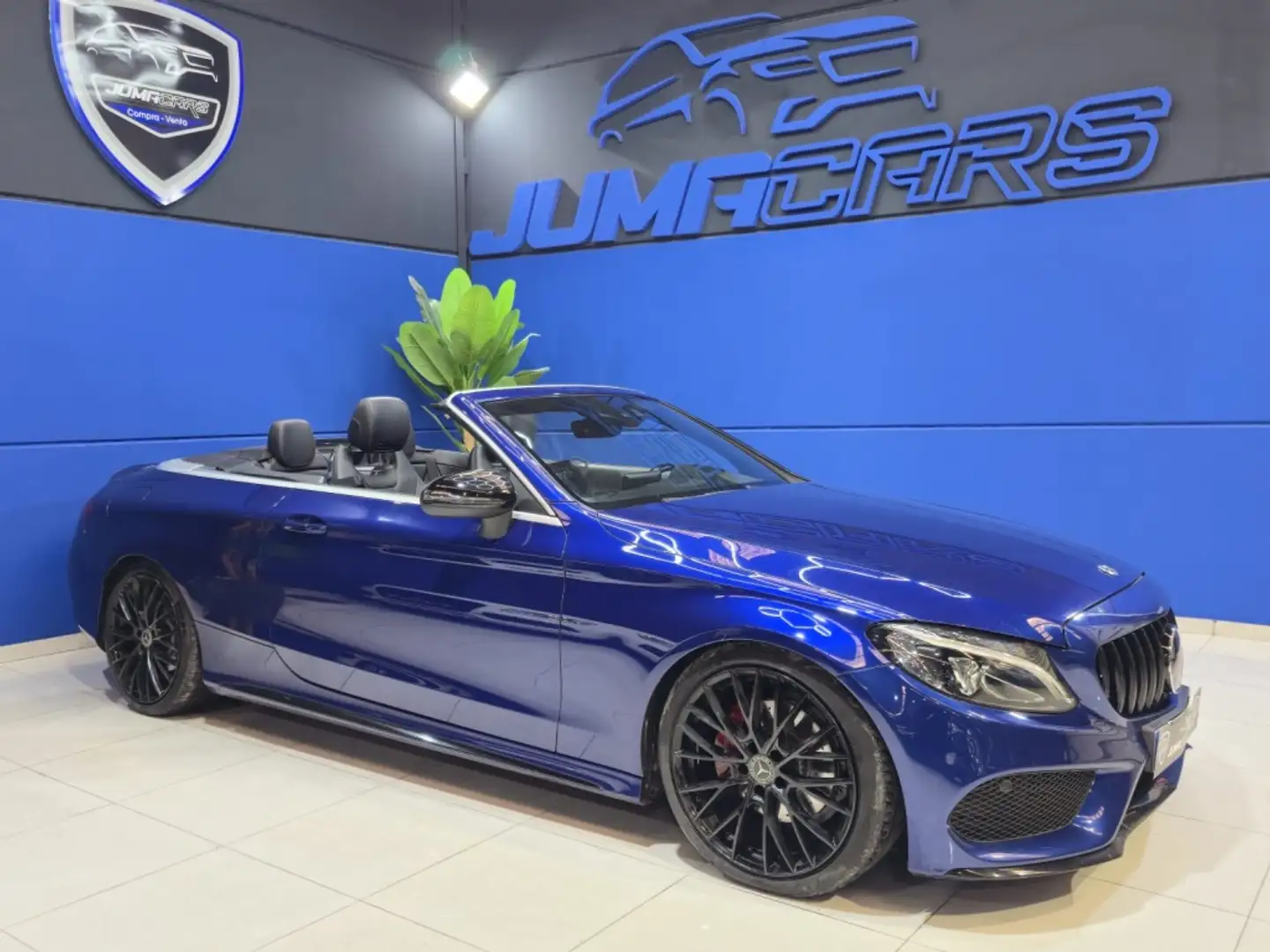 Mercedes-Benz C 220 Cabrio 220d 9G-Tronic Blau - 1