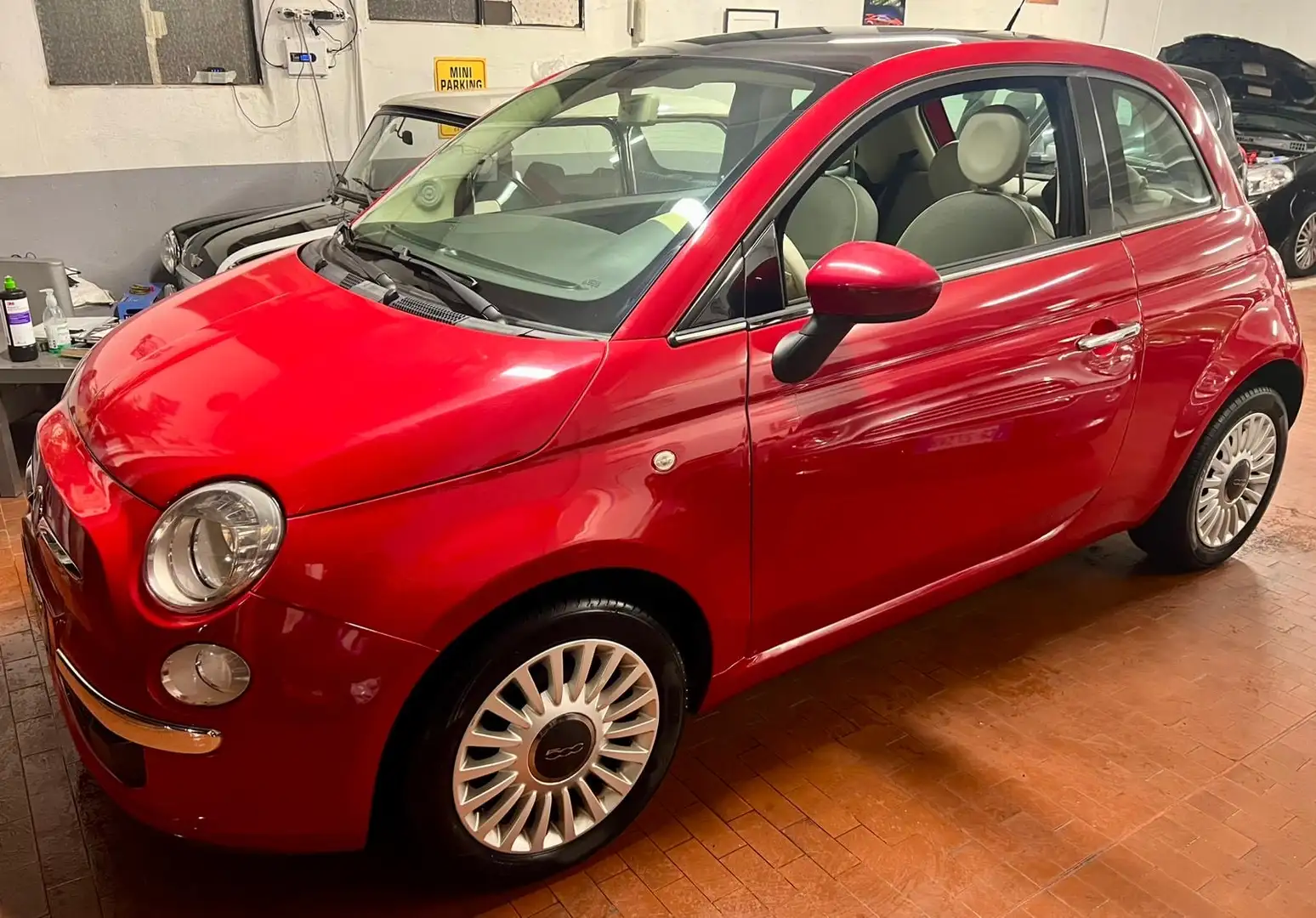 Fiat 500 lounge 1.2 benzina €5 OK NEOPATENTATI - 1