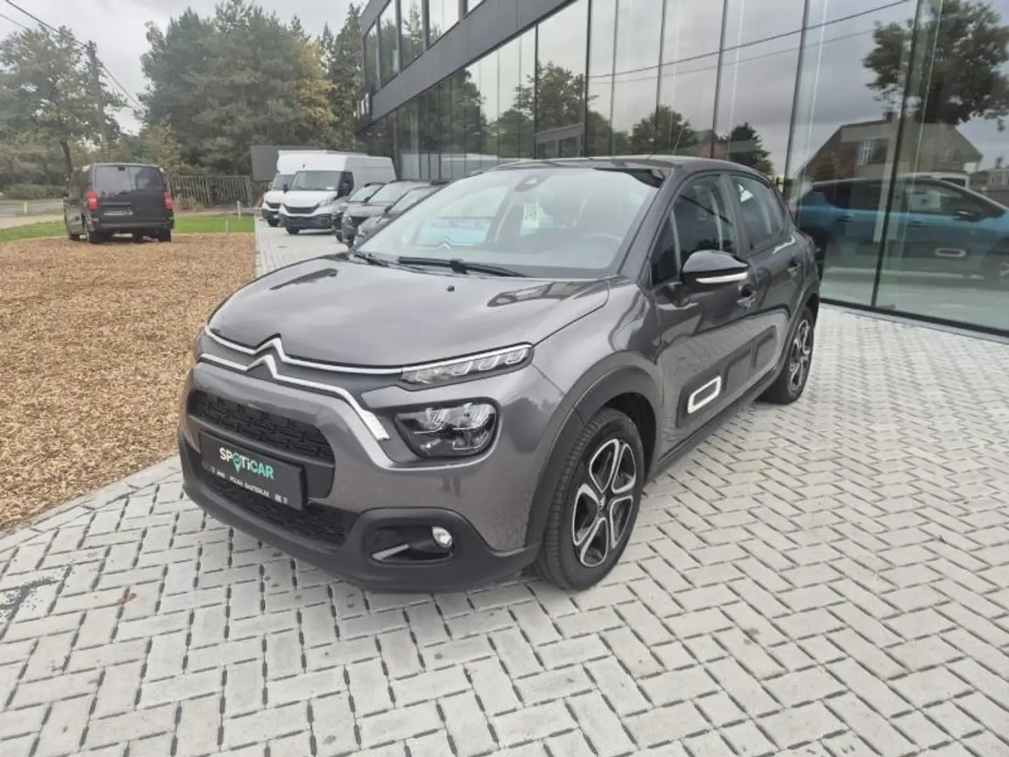 Citroen C3 FULL NAVI/LED ECO/PARKEER HULP PLUS Gris - 1