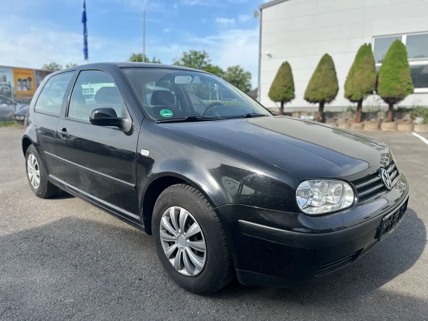 Volkswagen Golf 1.4 Basis Scheckheft, 1-Hand,Klima Zwart - 2