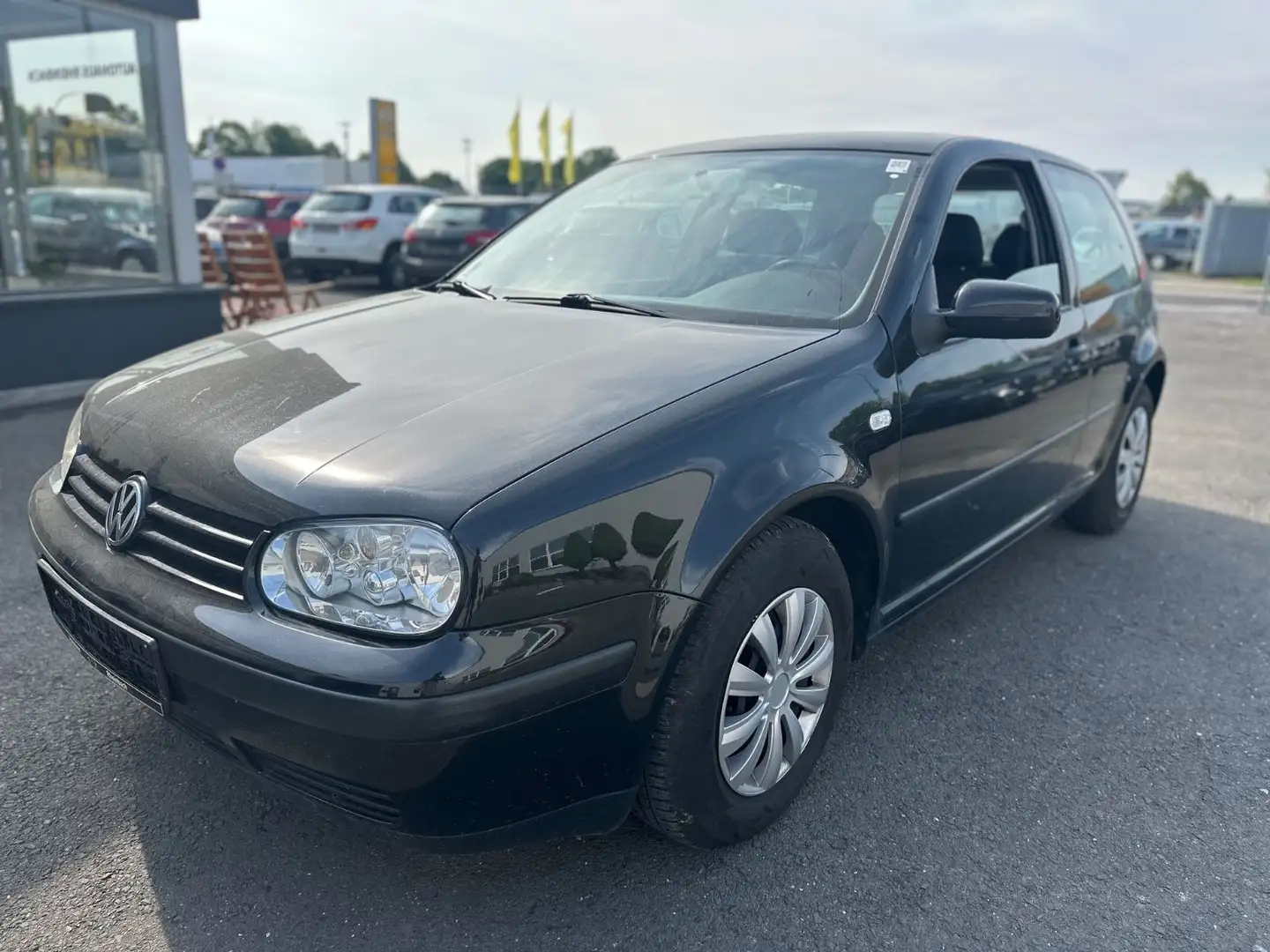 Volkswagen Golf 1.4 Basis Scheckheft, 1-Hand,Klima Zwart - 1