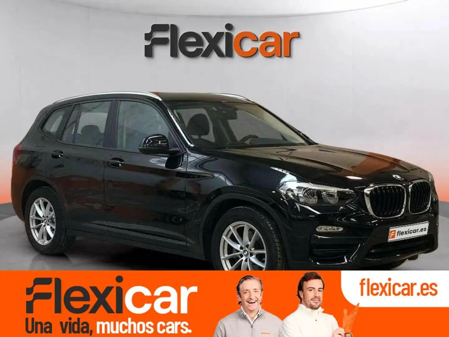 BMW X3 sDrive18d Noir - 1