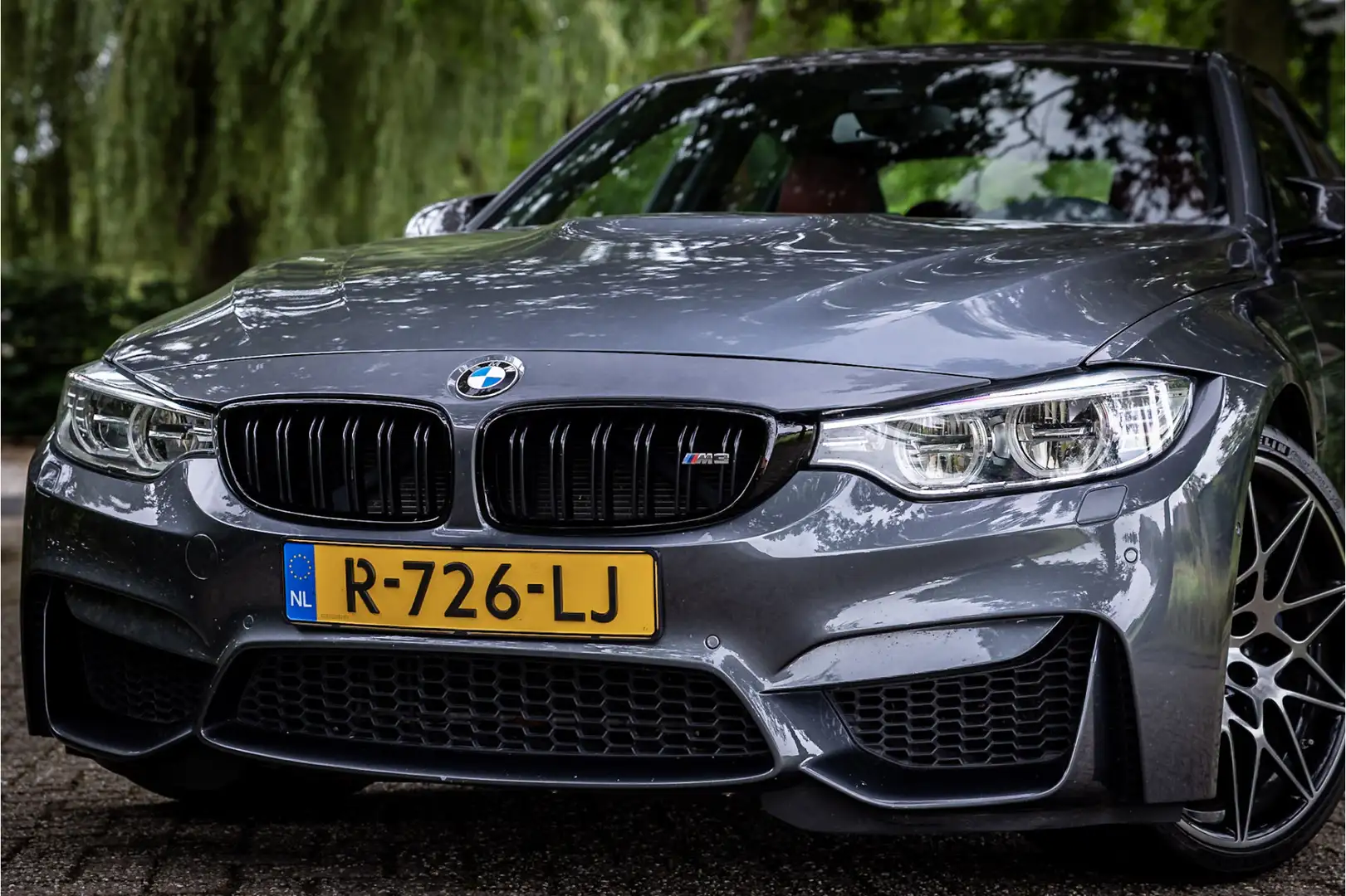 BMW M3 3-serie DCTA Carbon HUD 20" Harman Kardon Gris - 2