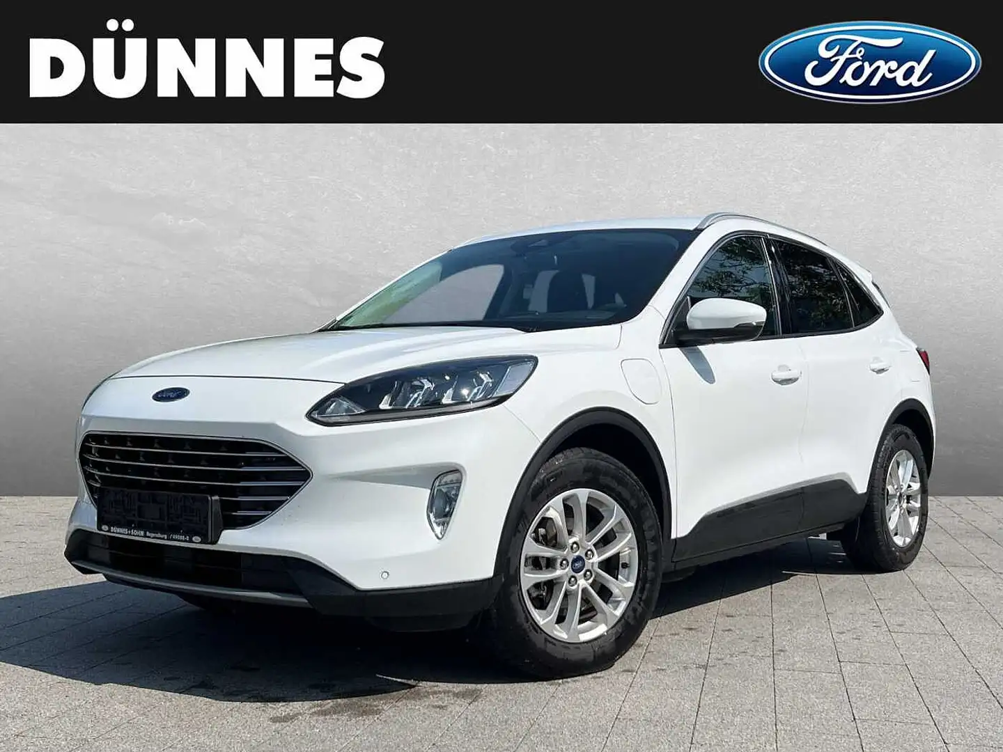 Ford Kuga 2.5 PHEV TITANIUM Weiß - 1