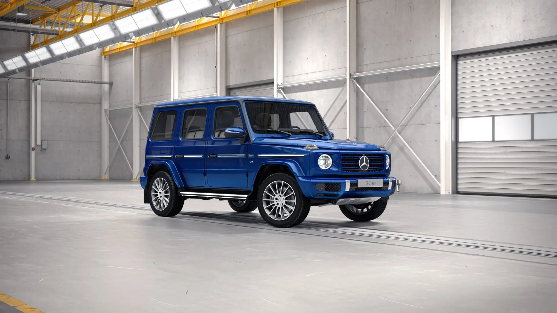 Mercedes-Benz G 500 AMG+FAHRASSITENZPAKET+360°+BURMESTER+DISTR Azul - 1