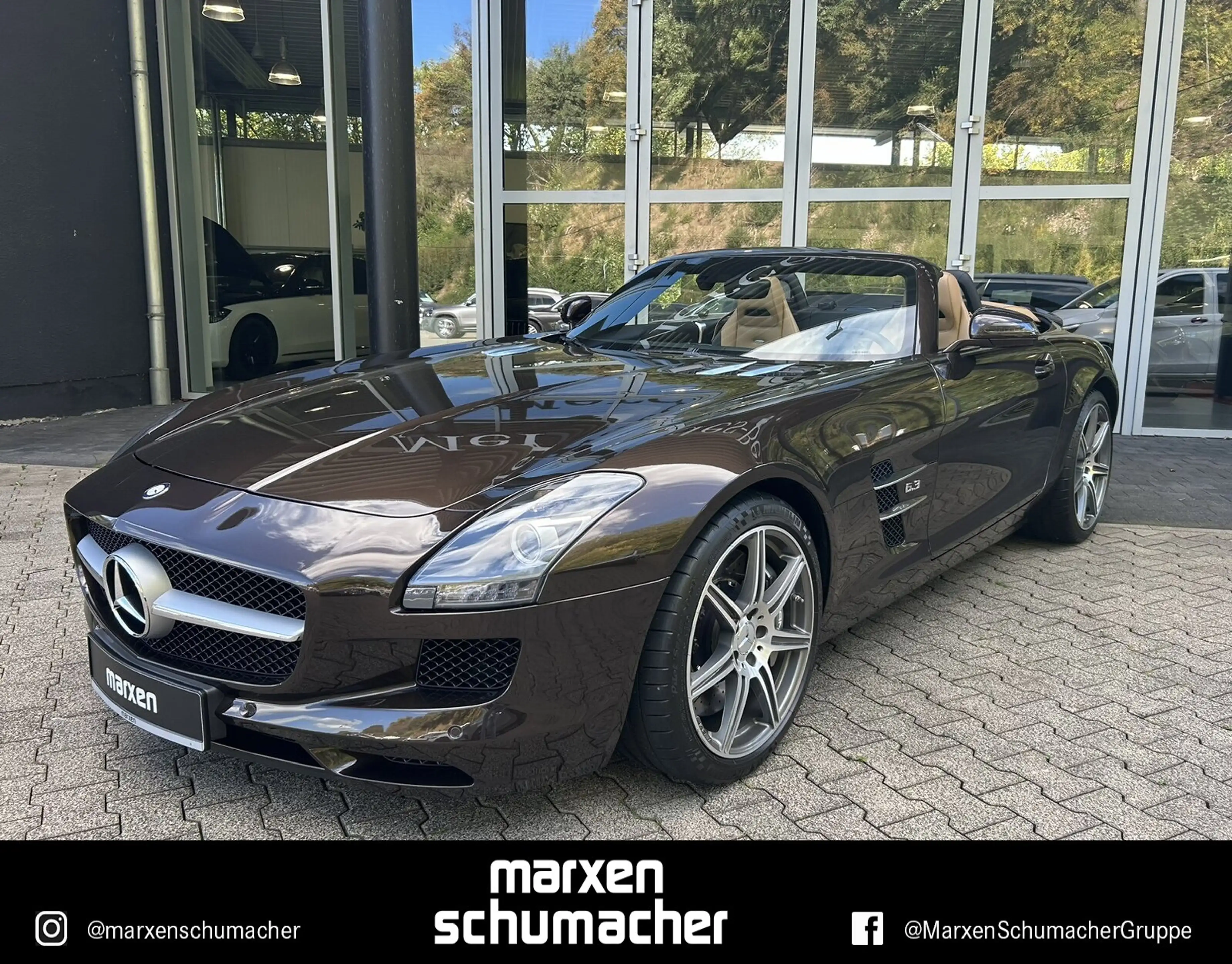 Mercedes-Benz SLS SLS AMG Roadster 1.Hand+dt.Auto+MwSt.aus+Carbon — photo 9