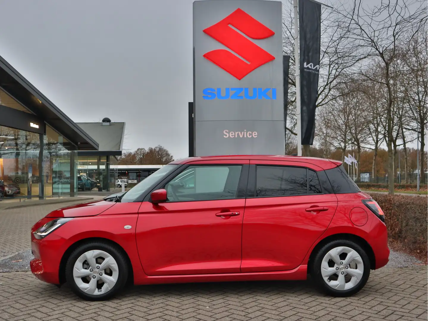 Suzuki Swift 1.2 Select Smart Hybrid | Navigatie | Android-Auto Rood - 2