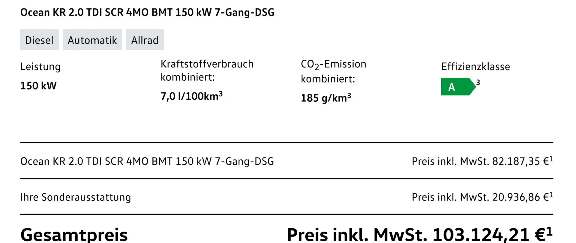 Volkswagen T6.1 California Ocean Weiß - 2