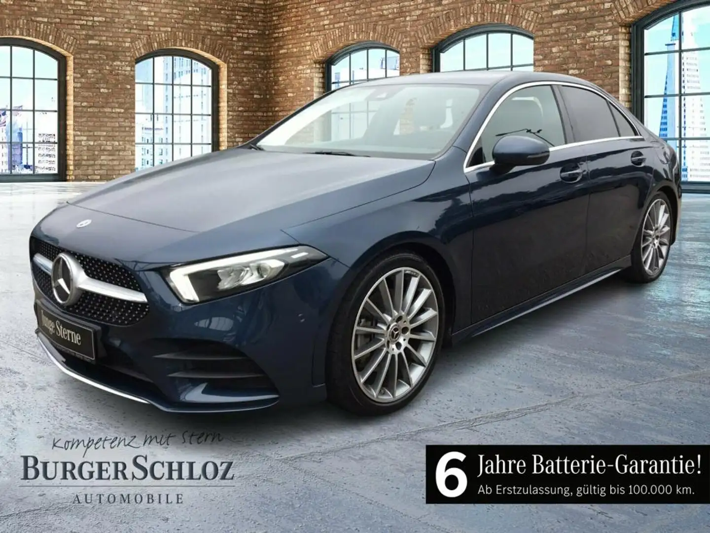 Mercedes-Benz A 250 e AMG ParkAss. KAM S-Sitz SHZ LED SpurH Bleu - 1