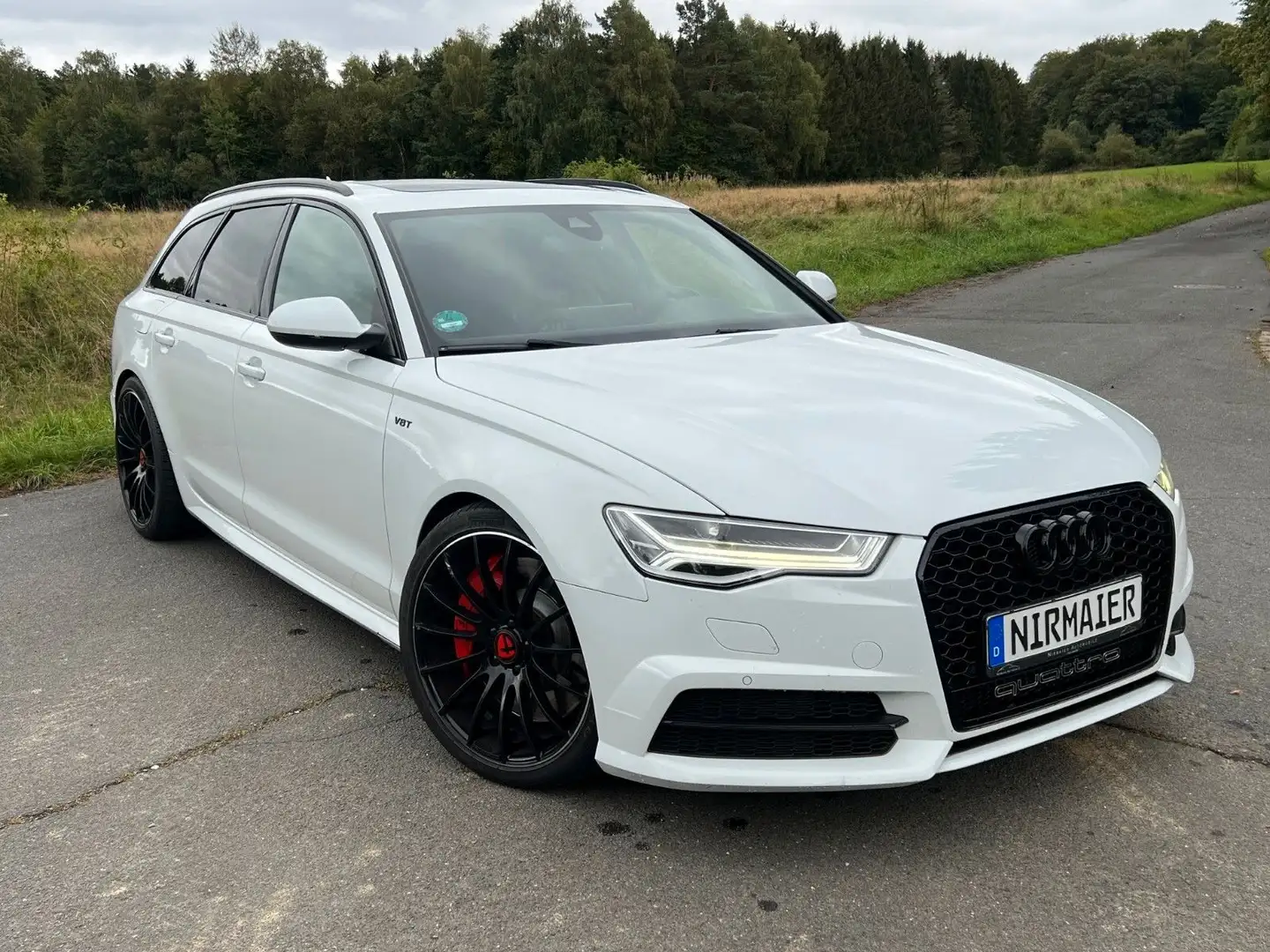 Audi S6 4.0 TFSI quattro, Avant, SHZ, Pano, Navi Blanc - 1