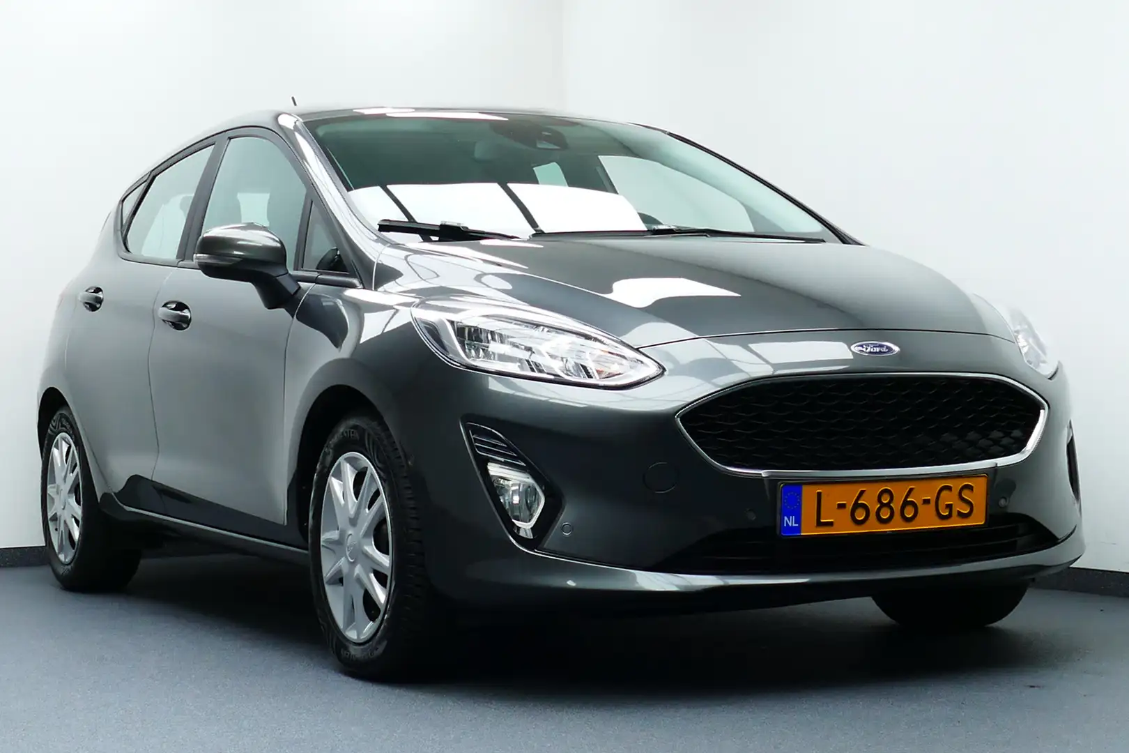 Ford Fiesta 1.0 EcoBoost Connected Bj 2021. Carplay/Android, N Grijs - 2