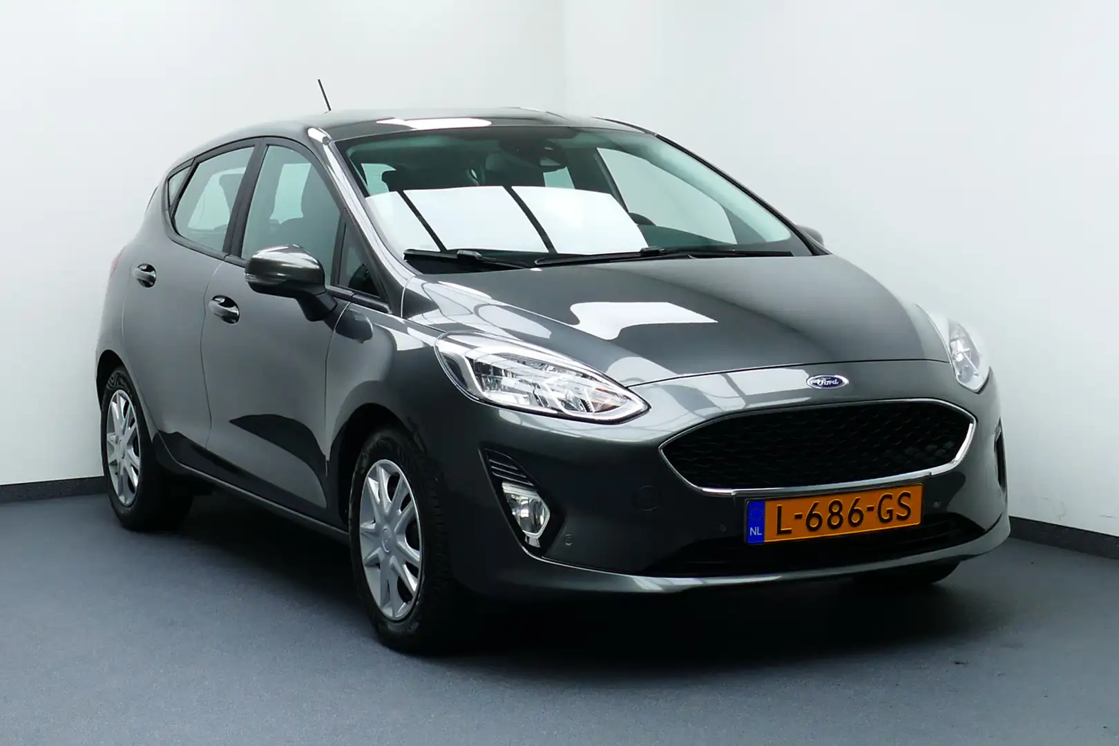 Ford Fiesta 1.0 EcoBoost Connected Bj 2021. Carplay/Android, N Grijs - 1