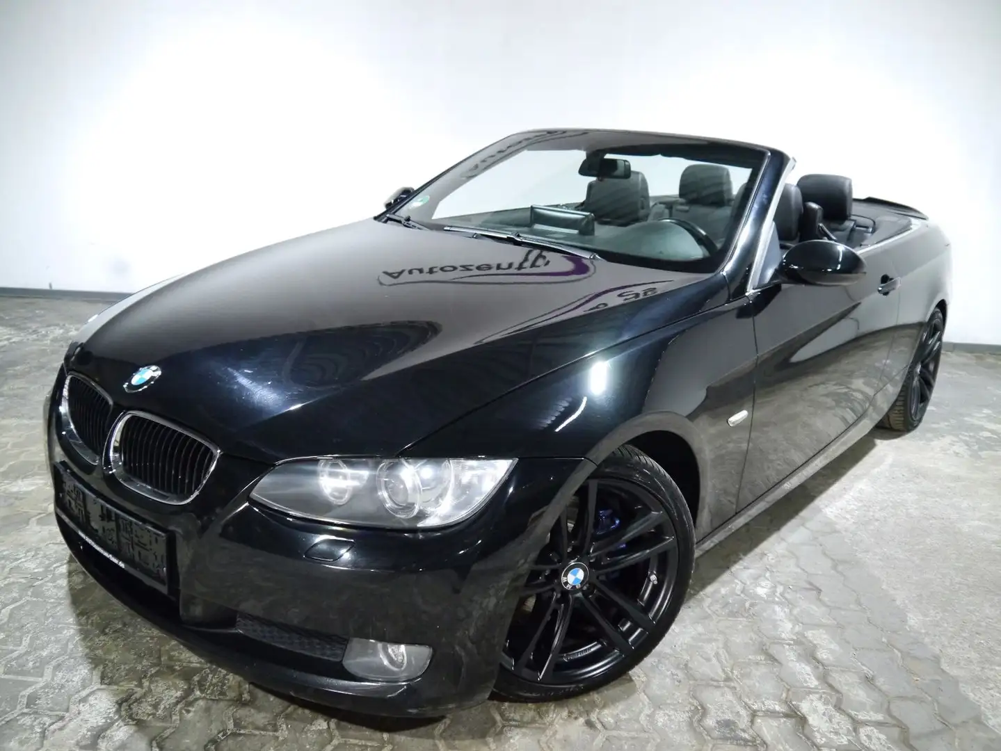 BMW 320 d Cabrio Xenon Leder Sitzheizung CarPlay PDC Schwarz - 2