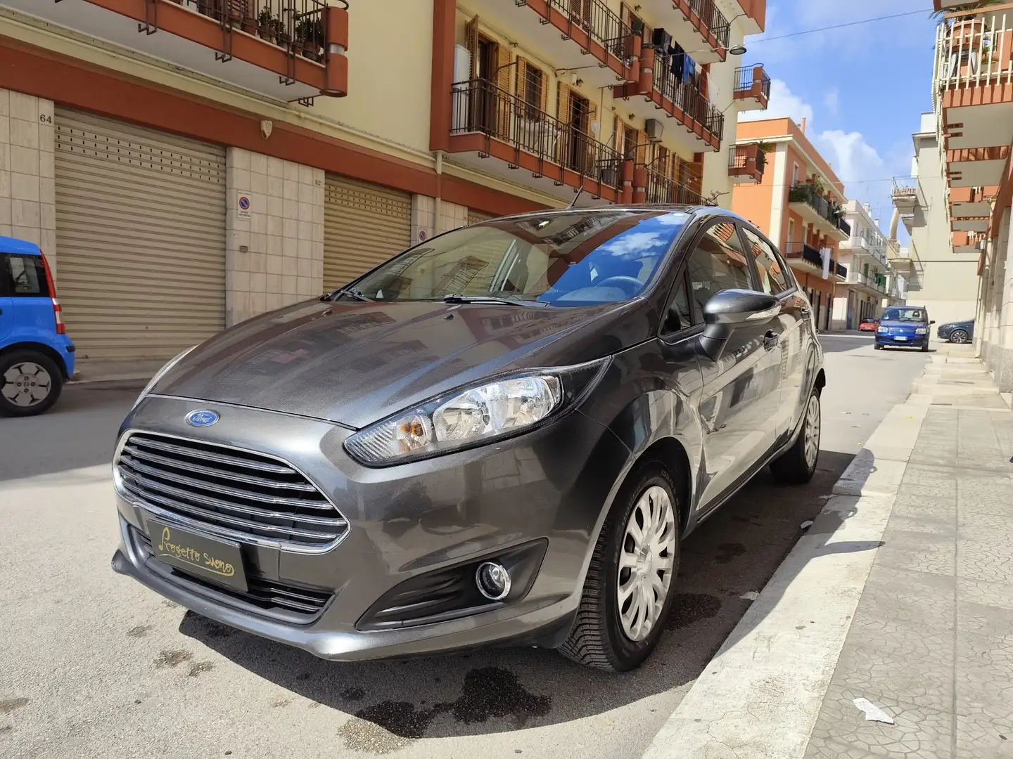 Ford Fiesta Fiesta VI 2016 GPL 5p 1.4 OFFERTISSIMA Grigio - 1