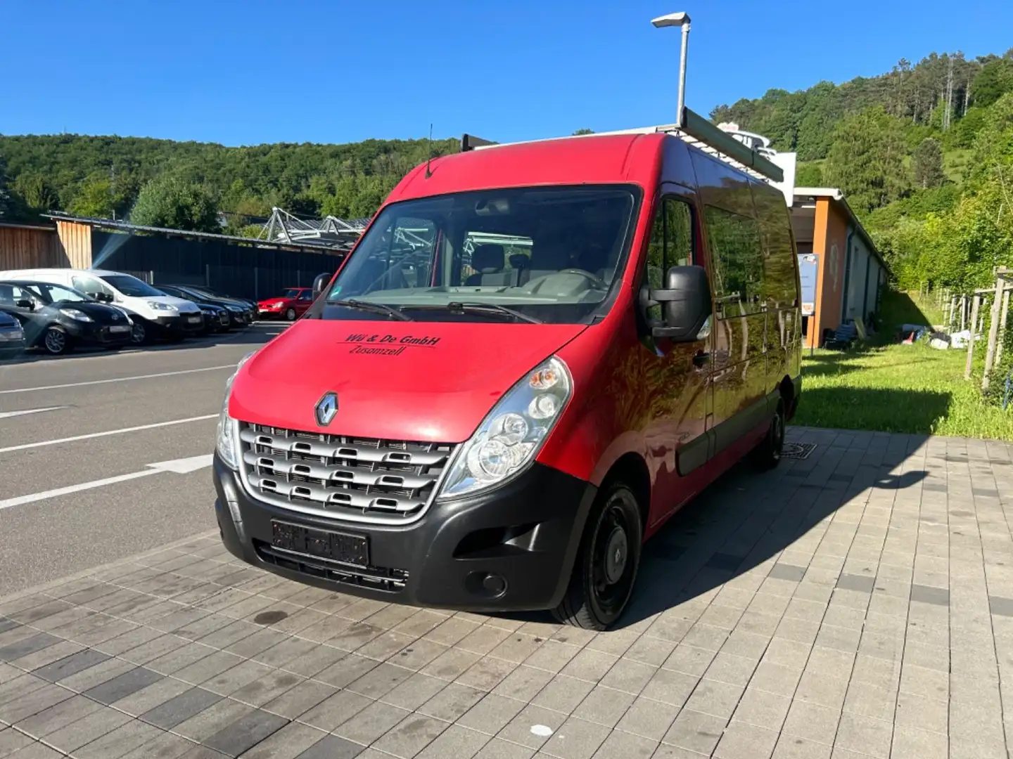 Renault Master III Kasten L2H2 HKa 3,5t Doka Rojo - 1