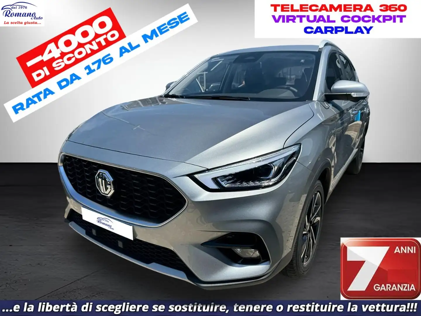 MG ZS 1.5 VTi-tech Luxury Grau - 1