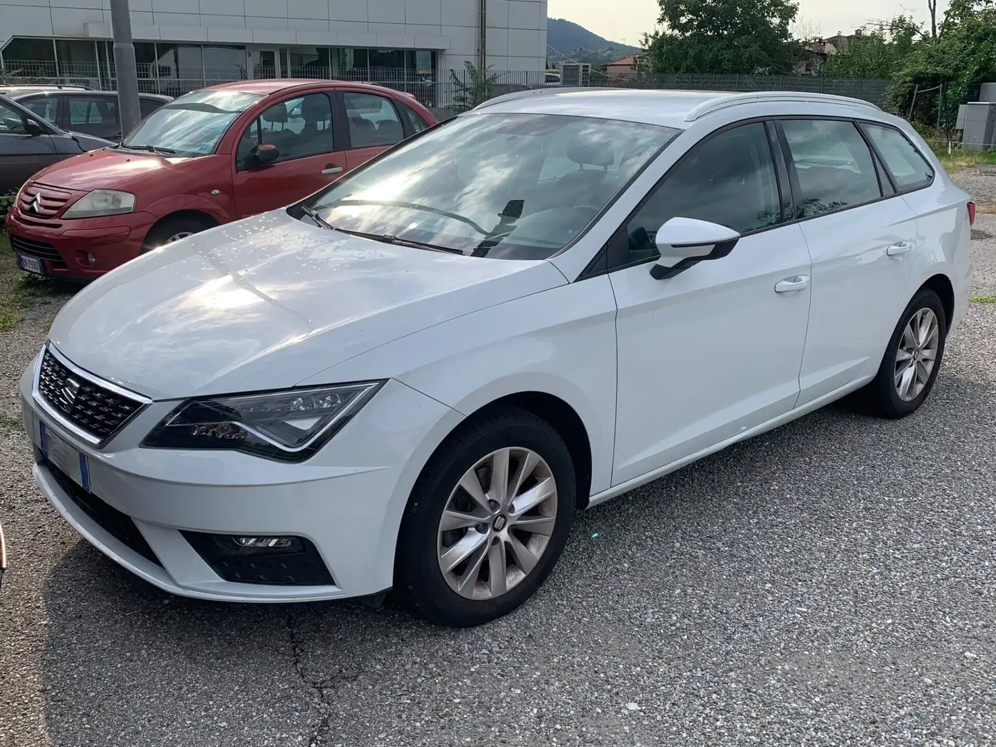 SEAT Leon Leon 1.6 TDI 115 CV DSG ST Business Bianco - 1