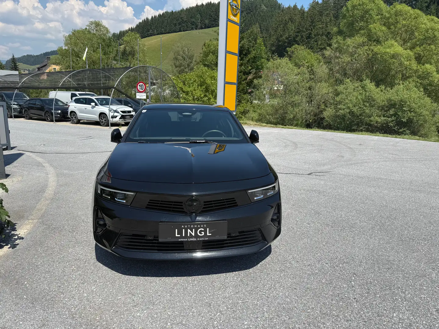 Opel Astra 1.2 Turbo GS Line *AHV* Schwarz - 2