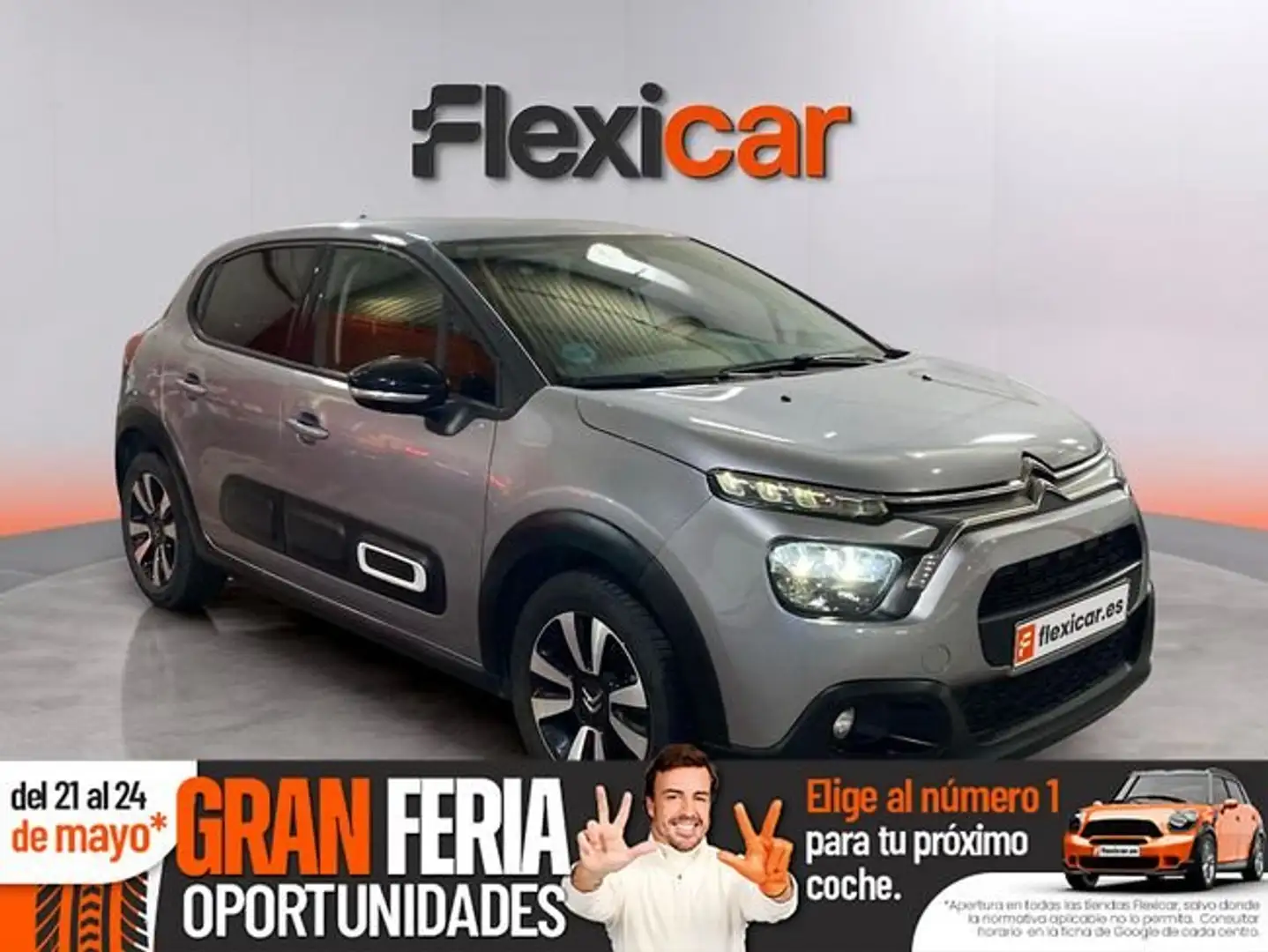 Citroen C3 PureTech 60KW (83CV) Max Gris - 1