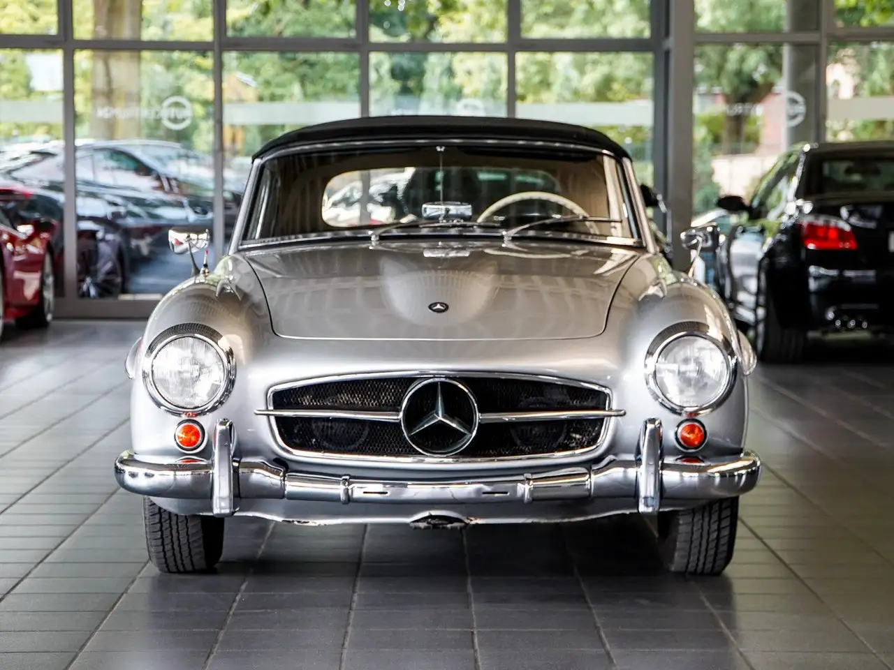 Mercedes-Benz 190 SL Roadster Sammler-Fahrzeug, foto 3