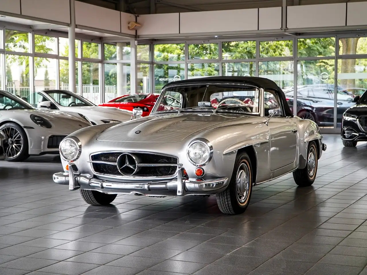 Mercedes-Benz 190 SL Roadster Sammler-Fahrzeug, foto 2