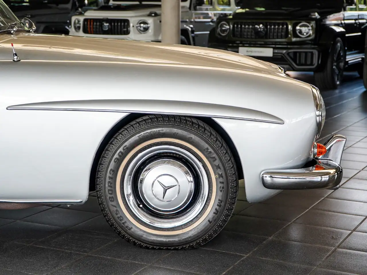 Mercedes-Benz 190 SL Roadster Sammler-Fahrzeug, foto 5