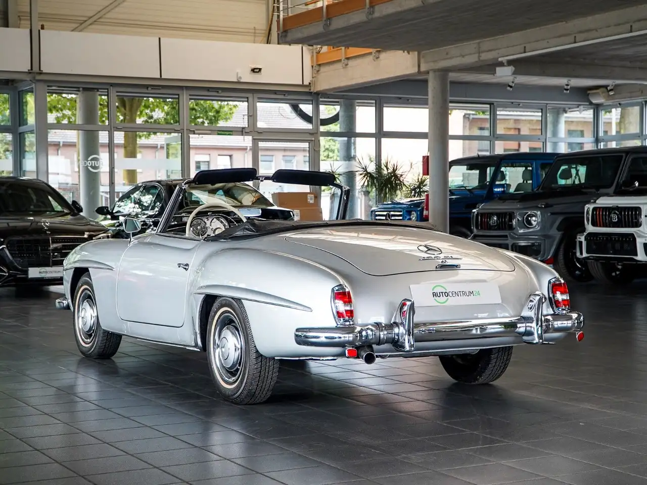Mercedes-Benz 190 SL Roadster Sammler-Fahrzeug, foto 11