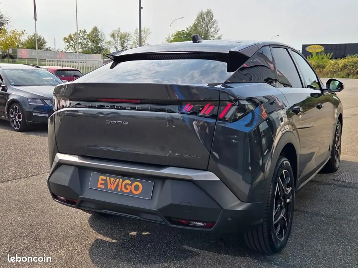 Peugeot 3008 Hybrid 145 ch e-DCS6 Allure Gris - 2