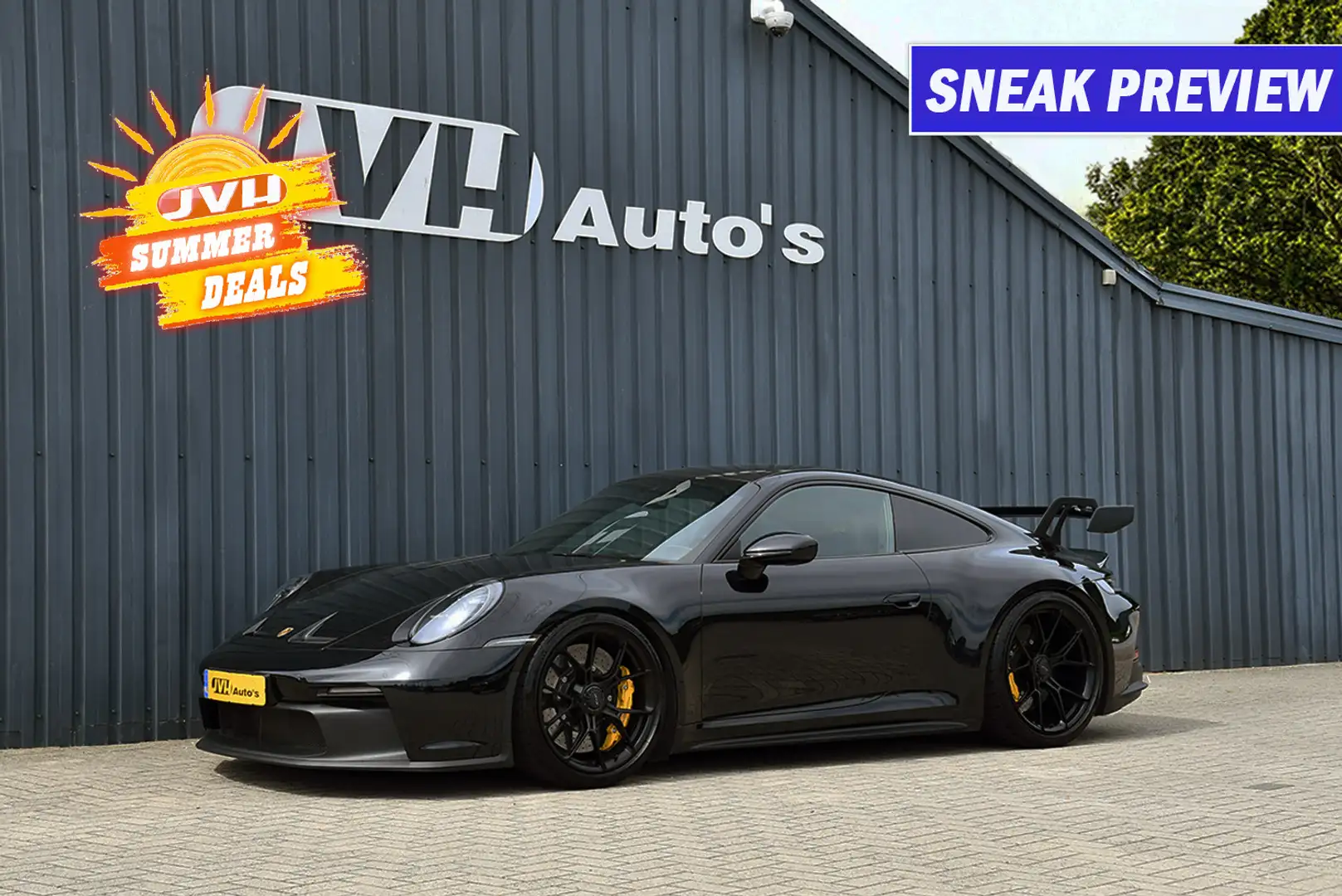 Porsche 992 (992) 4.0 GT3 510pk 01-2022 | Keramisch | Carbon D Zwart - 1