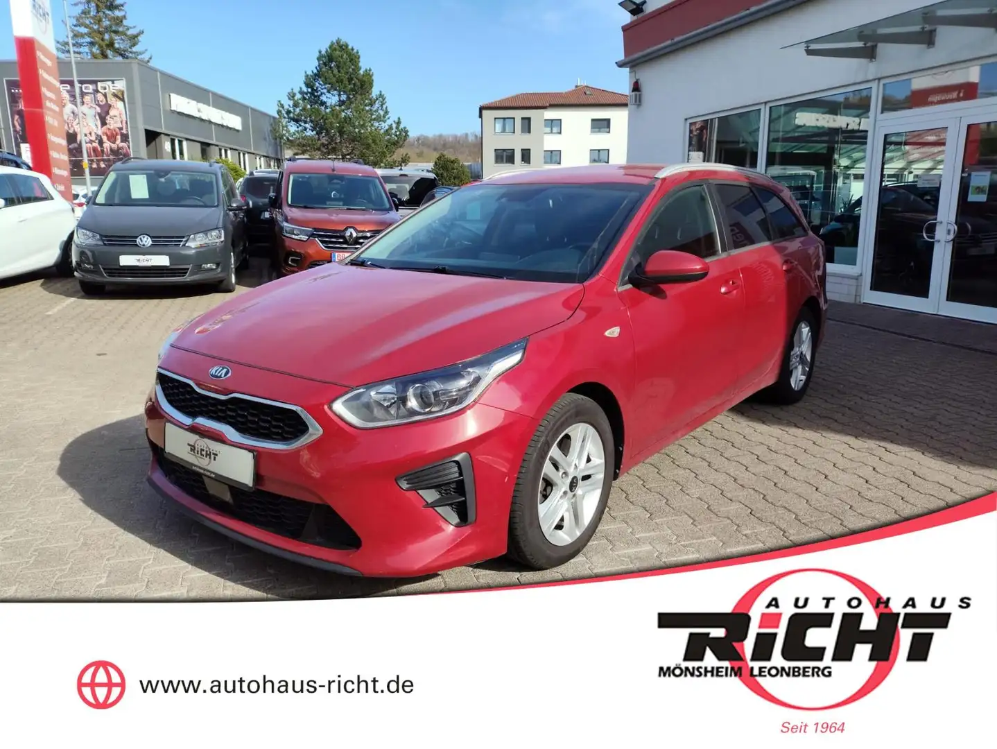 Kia Ceed / cee'd SW 1.0 T-GDI App SHZ Kamera DAB Rosso - 1