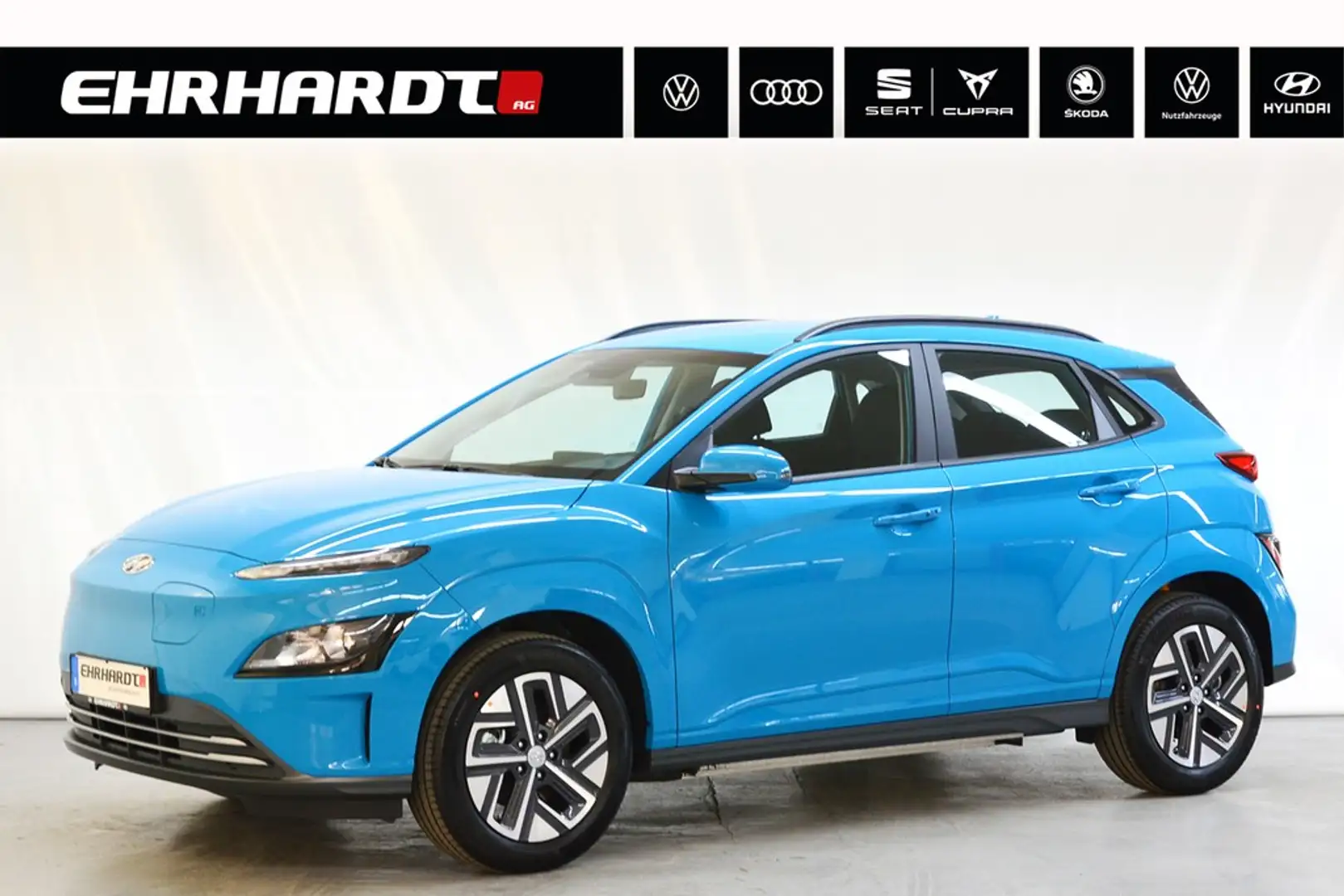 Hyundai KONA Elektro MJ23 39 kw/h CarPlay*Klimaaut*Rückf-Kam... Blau - 1