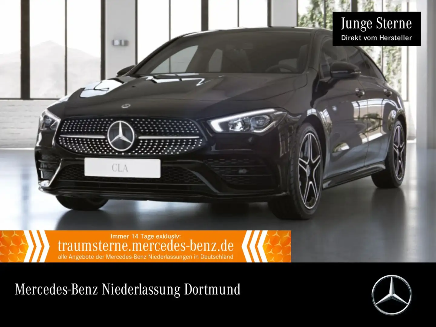Mercedes-Benz CLA 200 d AMG+NIGHT+AHK+LED+KAMERA+8G Schwarz - 1