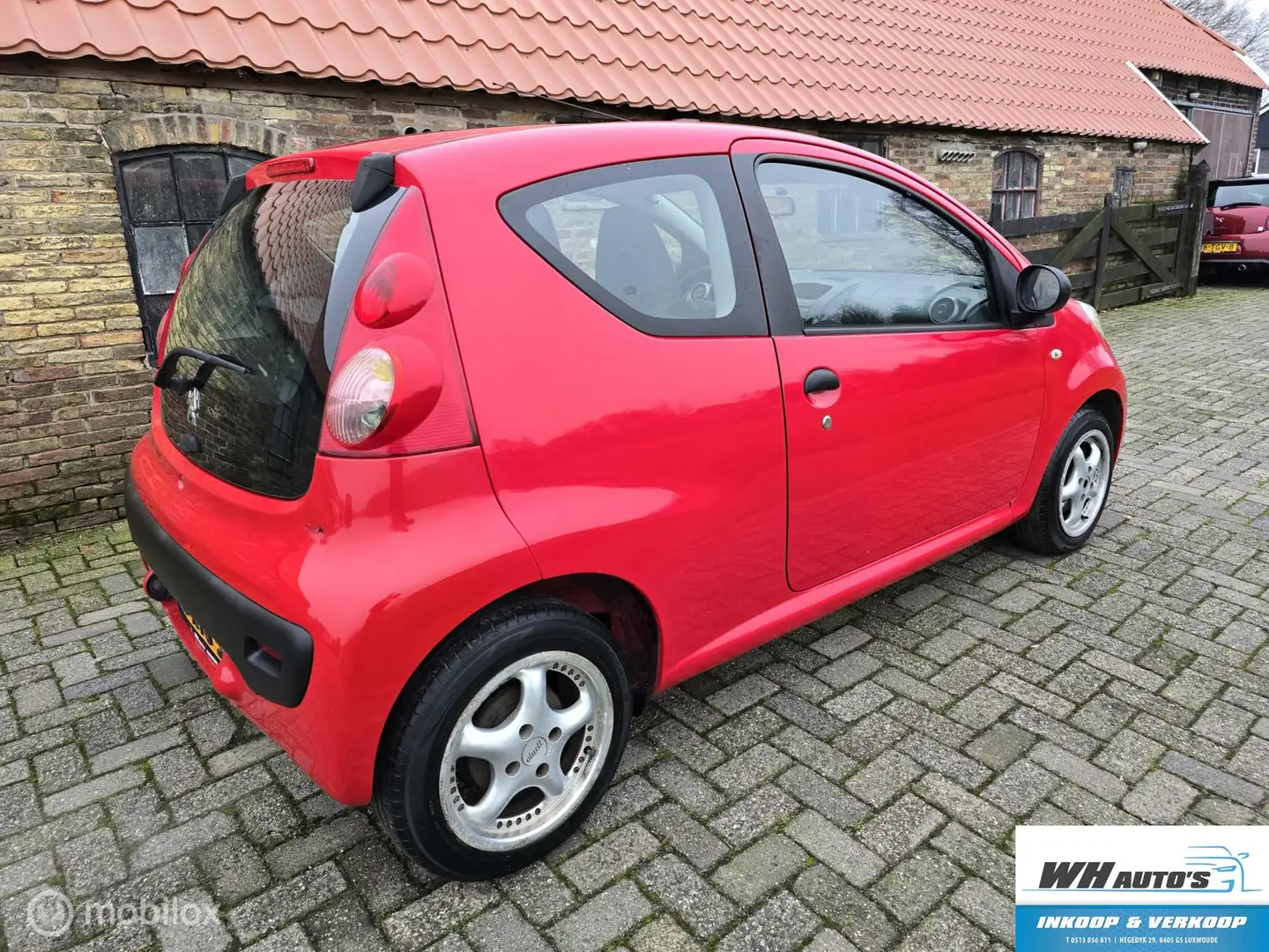 Peugeot 107 1.0-12V XR Nieuwe apk! Rosso - 2