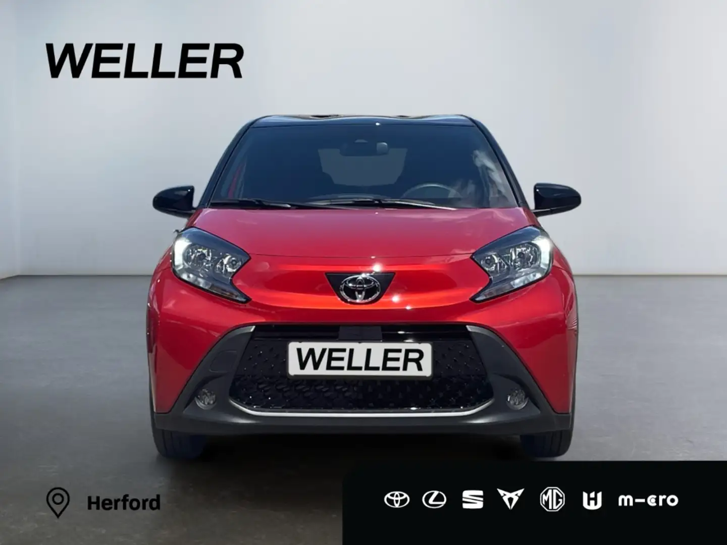 Toyota Aygo X Team D *ACC*Kamera*CarPlay*SHZ*Bi-Tone* Rot - 2