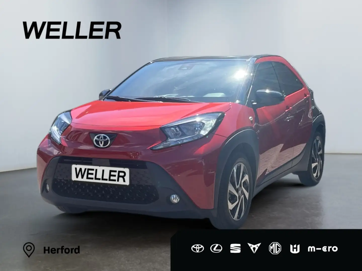 Toyota Aygo X Team D *ACC*Kamera*CarPlay*SHZ*Bi-Tone* Rot - 1
