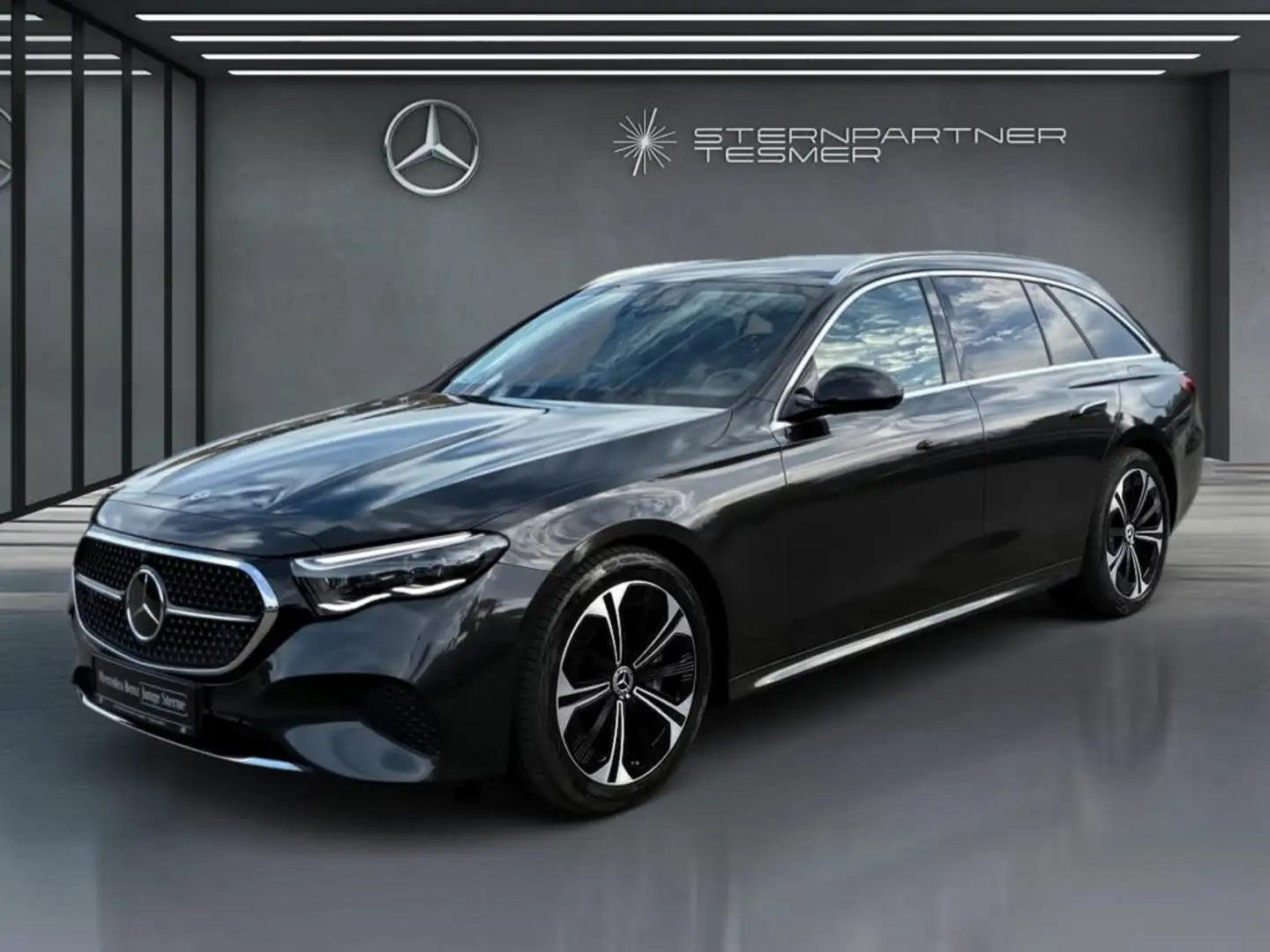 Mercedes-Benz E 300 de 4M T Avantg. AHK Superscreen Digi.L. Gris - 1