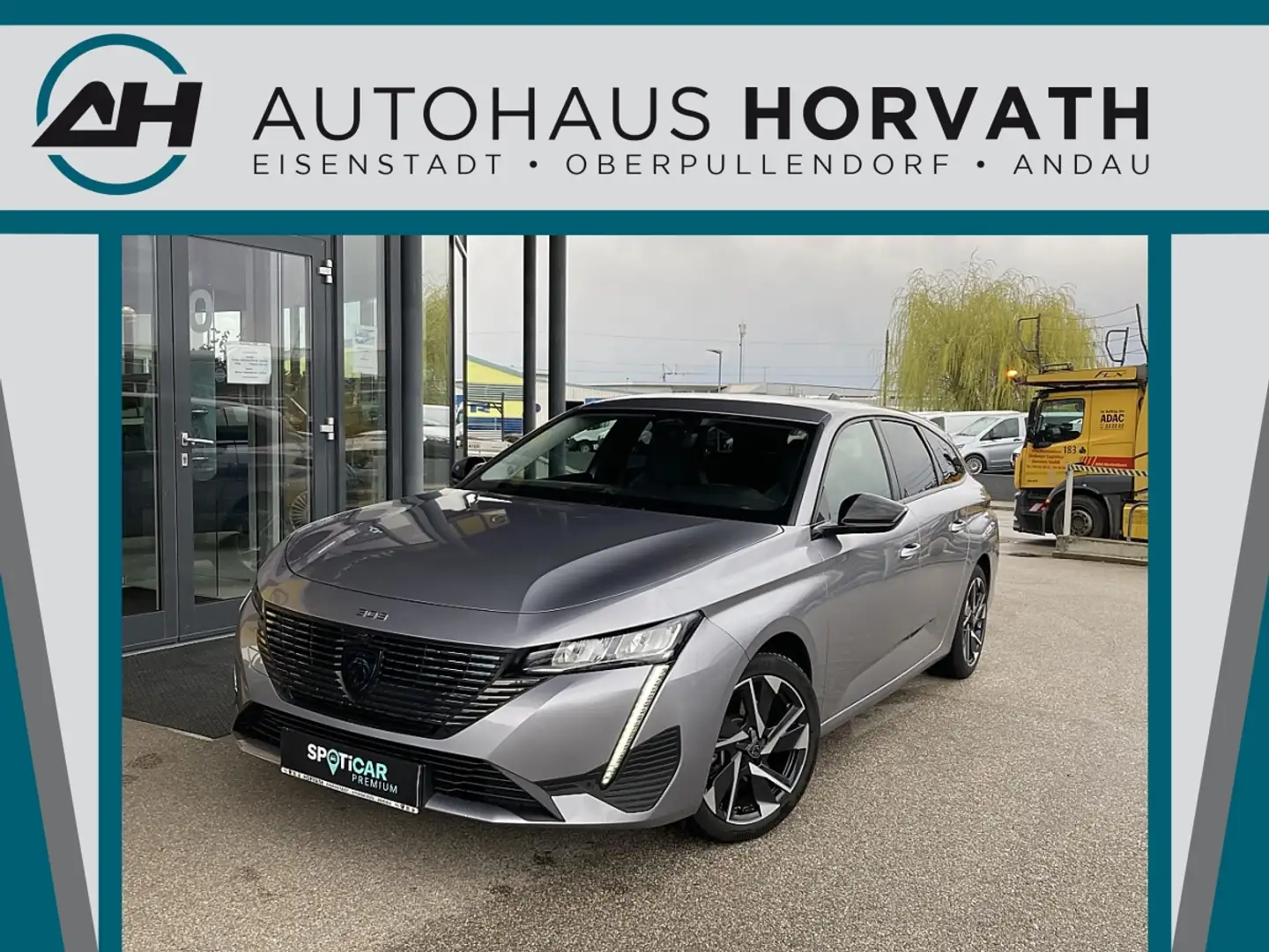 Peugeot 308 SW Hybrid 145 e-DSC6 Allure!NAVI,KAMERA,LED,TOP! Grau - 1